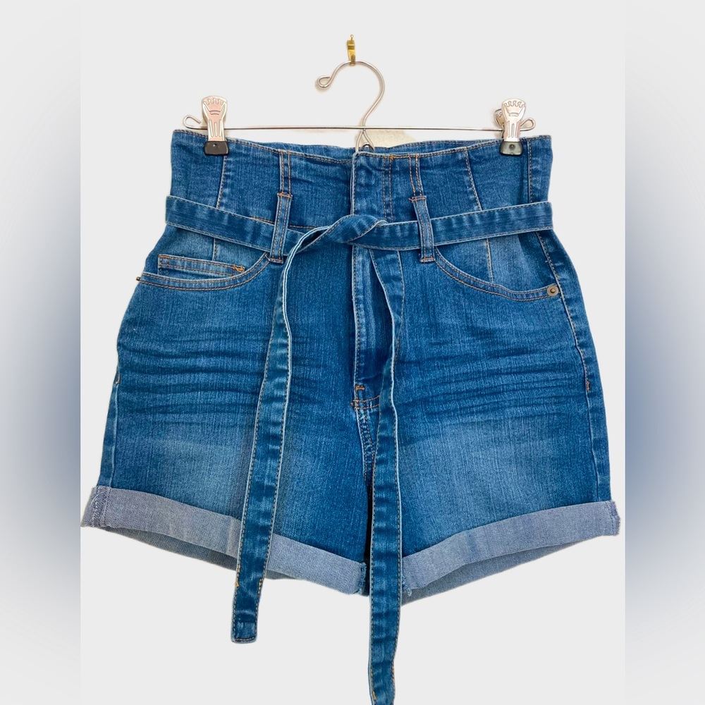 High waisted Jean shorts